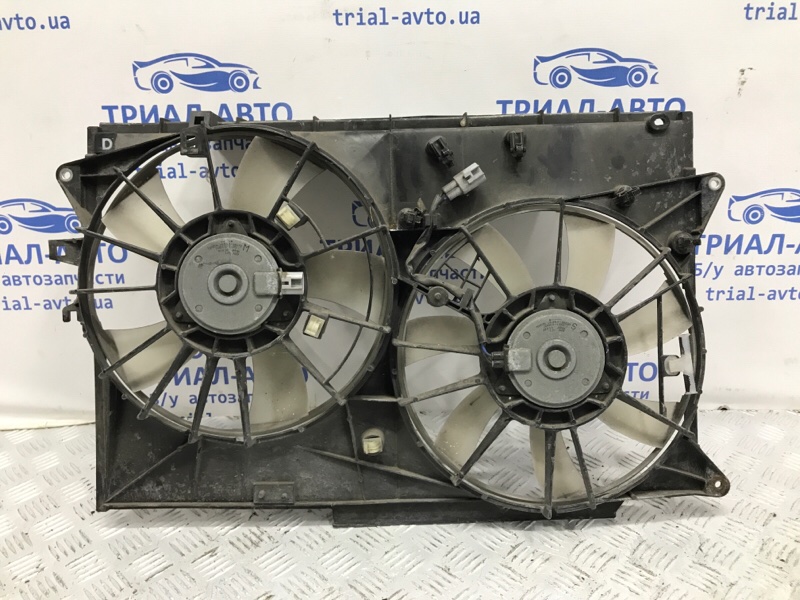 Диффузор с вентилятором радиатора Toyota RAV 4 2012-2018 A40 2.2 diesel 2ADFTV 1671126131 Б/У