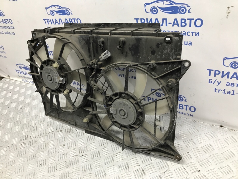 Диффузор с вентилятором радиатора Toyota RAV 4 A40 2.2 diesel 2ADFTV