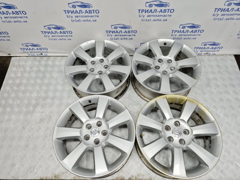 Диски титан комплект R18 Suzuki Grand Vitara 2005-2016 JT 2.4 бензин J24B 43201-79800-27S Б/У