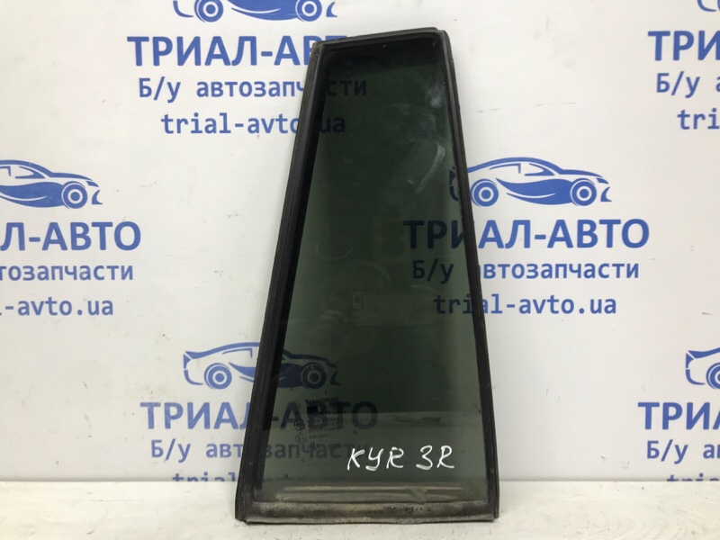Стекло двери задней правой (форточка) SsangYong Kyron 2005-2016 DJ 2.7 D27DT 7338309010 Б/У