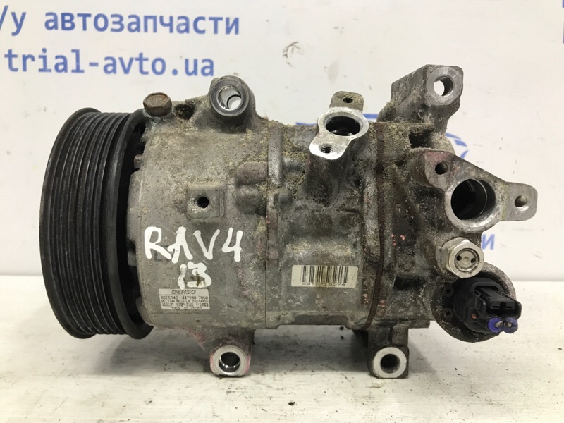 Компрессор кондиционера Toyota RAV 4 2012-2018 A40 2.2 diesel 2ADFTV 4472807950 Б/У