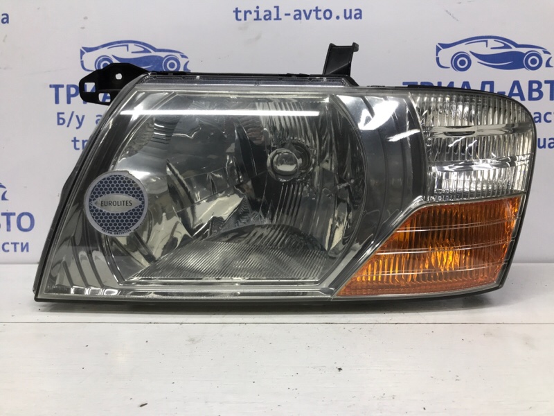 Фара левая галоген Mitsubishi Pajero Wagon 1999-2006 3 3.2 Дизель 4M41 MR548033 Б/У