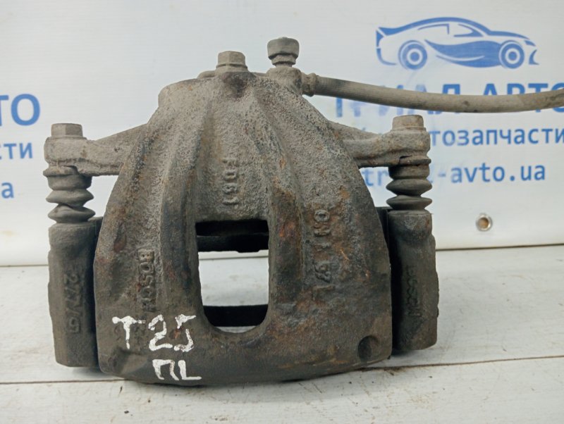 Суппорт передний левый Toyota Avensis 2003-2009 T25 1.8 бензин 1ZZFE 4775005050 Б/У
