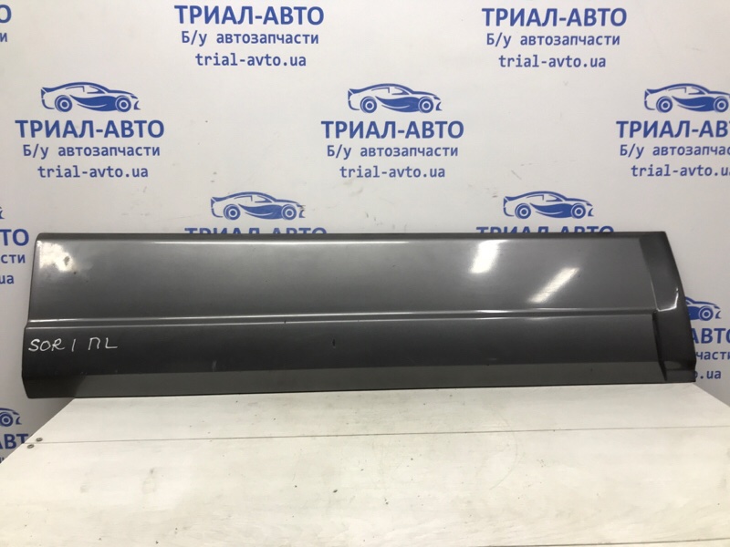 Накладка двери передняя левая Kia Sorento 2002-2011 BL 2.5 diesel D4CB 877303E001XX Б/У