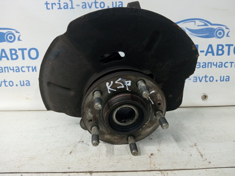 Кулак поворотный левый со ступицей Kia Sportage 2010-2016 SL 1.7 diesel D4FD 517153U000 Б/У