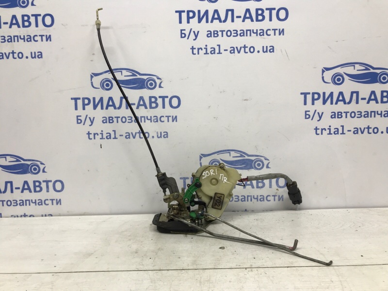 Замок двери передний правый Kia Sorento 2002-2011 BL 2.5 diesel D4CB 813203E010 Б/У