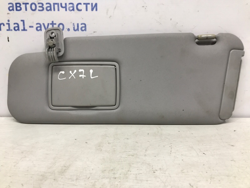 Козырек солнцезащитный левый Mazda CX 7 2007-2012 ER 2.3 бензин 	L3VDT EH146932077 Б/У