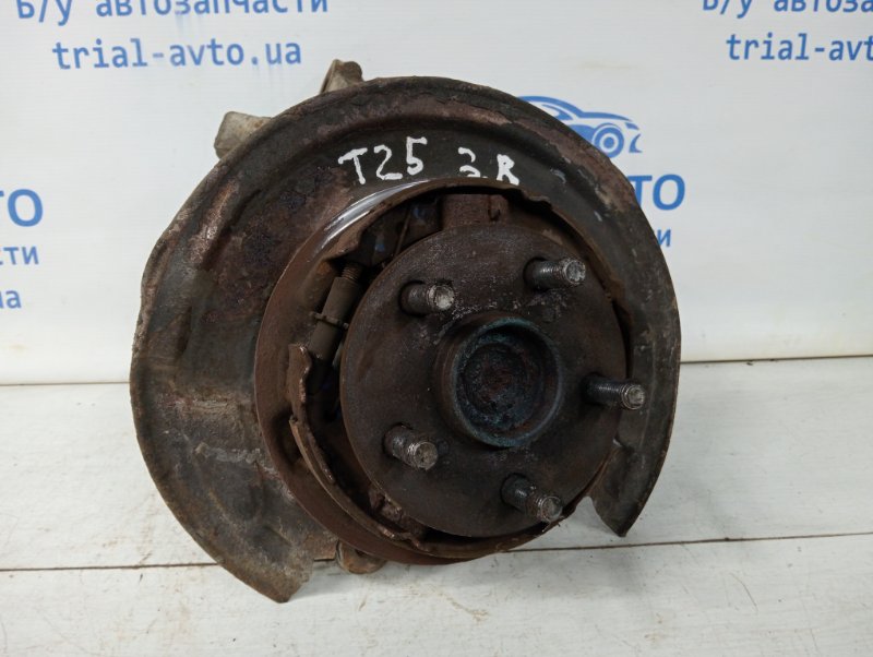 Цапфа задняя правая со ступицей Toyota Avensis 2003-2009 T25 1.8 бензин 1ZZFE 4230405100 Б/У