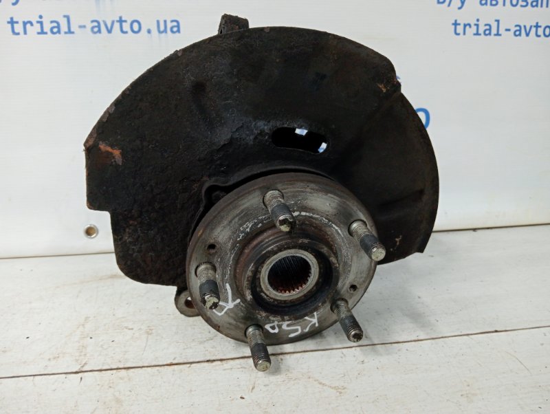Кулак поворотный правый со ступицей Kia Sportage 2010-2016 SL 1.7 diesel D4FD 517163U000 Б/У