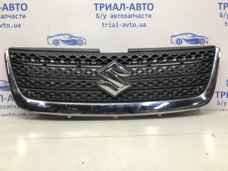 Решетка радиатора Suzuki Grand Vitara 2005-2016 JT 2.4 бензин J24B 7174177K0038B Б/У
