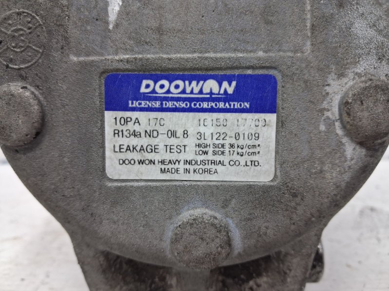 Компрессор кондиционера Sorento 2002-2009 BL 2.5 diesel D4CB