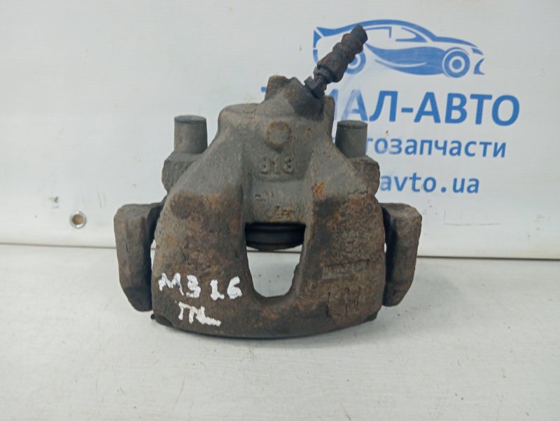 Суппорт передний левый Mazda 3 2003-2009 BK 1.6 бензин Z6 BPYK3371XB Б/У