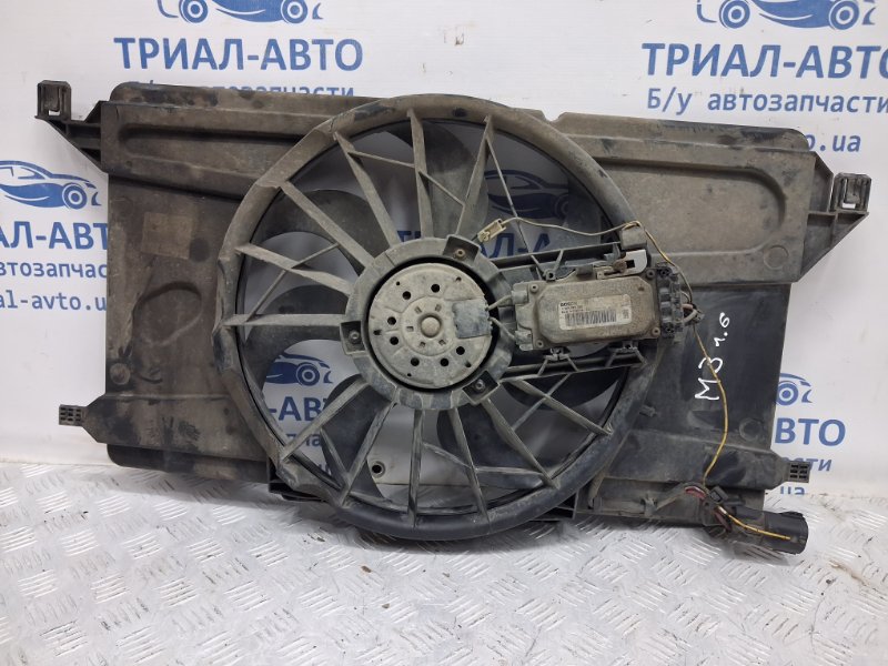 Диффузор с вентилятором радиатора 3 2003-2009 BK 1.6 бензин Z6