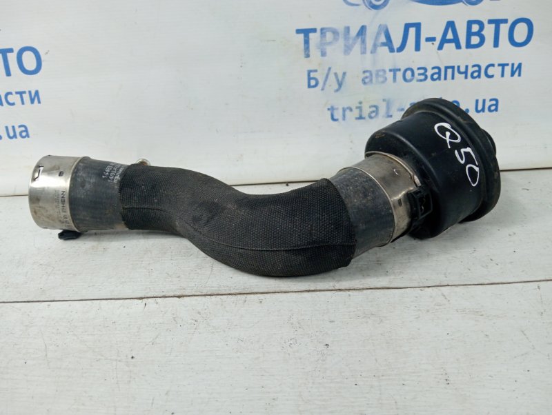 Патрубок турбины Infiniti Q50 2013- V37 2.2 diesel OM651 144634GC0A Б/У