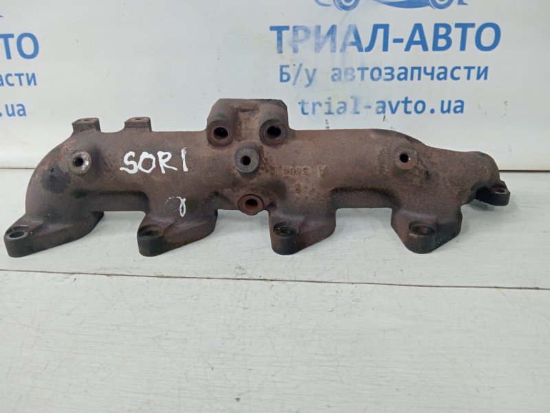Коллектор выпускной Kia Sorento 2002-2009 BL 2.5 diesel D4CB 285114A000 Б/У