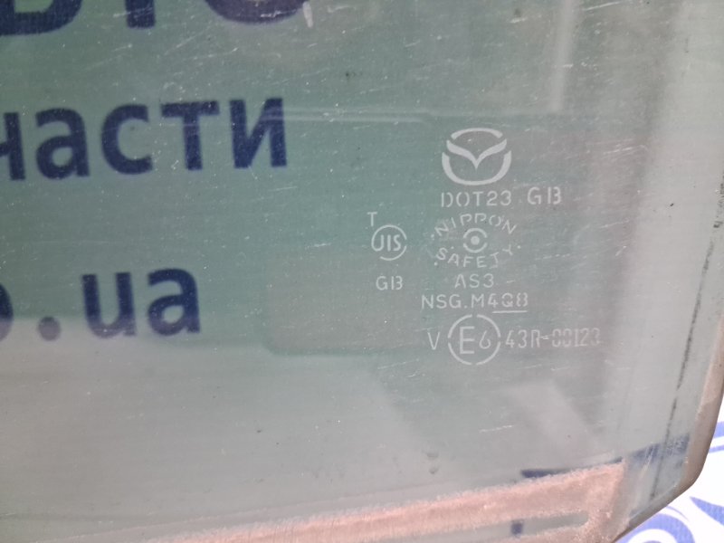 Стекло двери заднее левое Mazda CX 7 ER 2.3 бензин 	L3VDT