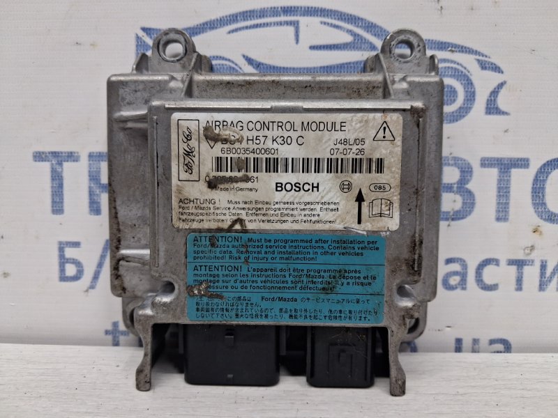 Блок AIRBAG Mazda 3 2003-2009 BK 1.6 бензин Z6 BS4H57K30C Б/У
