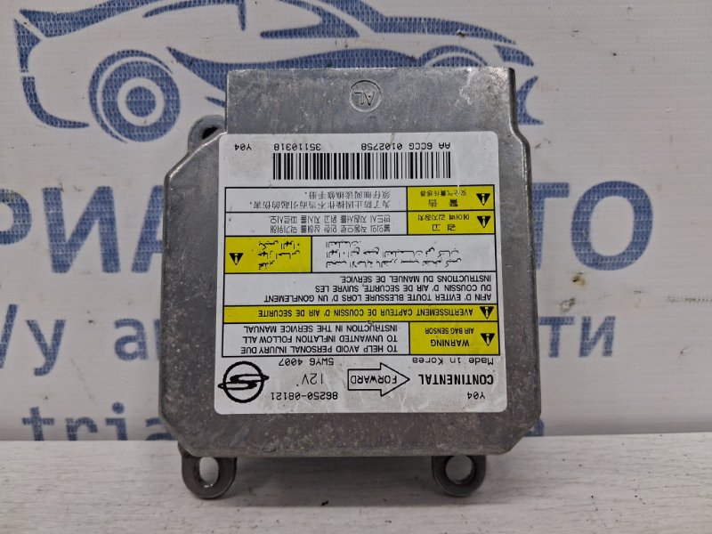 Блок AIRBAG SsangYong Rexton 2006-2012 Y250 2.7 D27DT 8625008121 Б/У