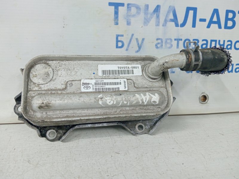 Радиатор масляный ДВС (теплообменник) Toyota RAV 4 2012-2018 A40 2.2 diesel 2ADFTV 157100R011 Б/У