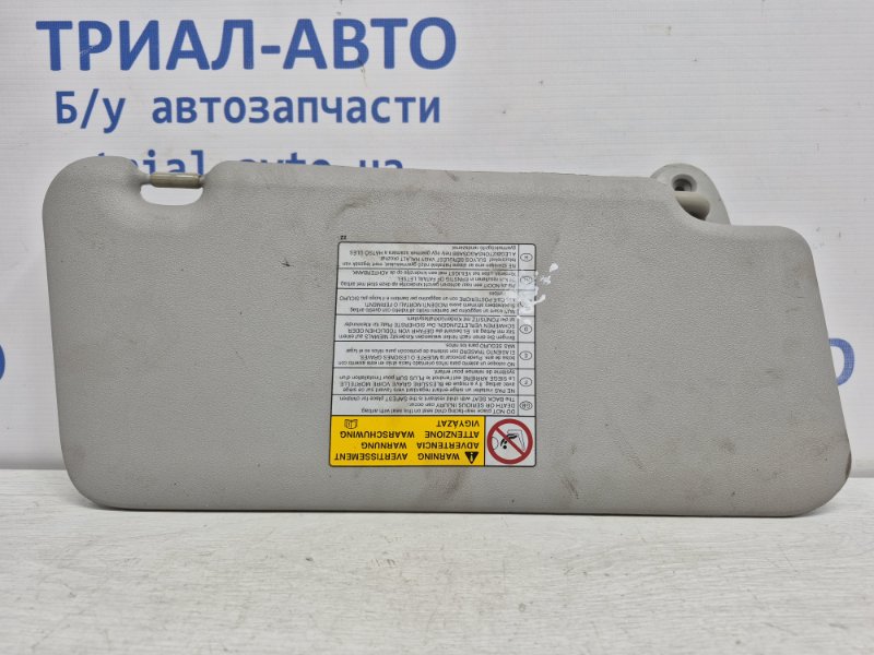 Козырек солнцезащитный левый Grand Vitara 2005-2016 JT 2.4 бензин J24B