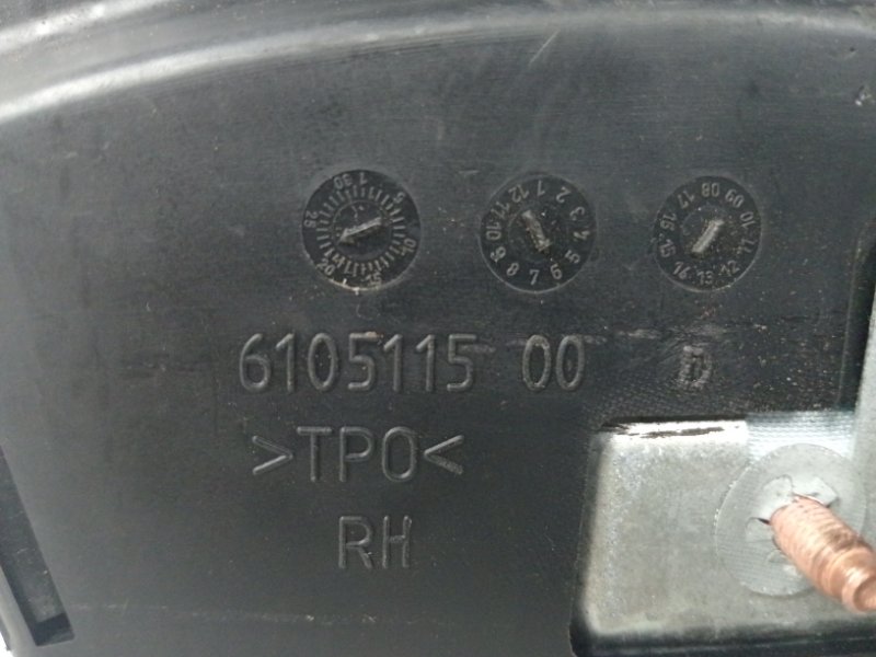 Подушка безопасности в кресло правая Outback 2009-2014 BR 2.5 бензин Ej253