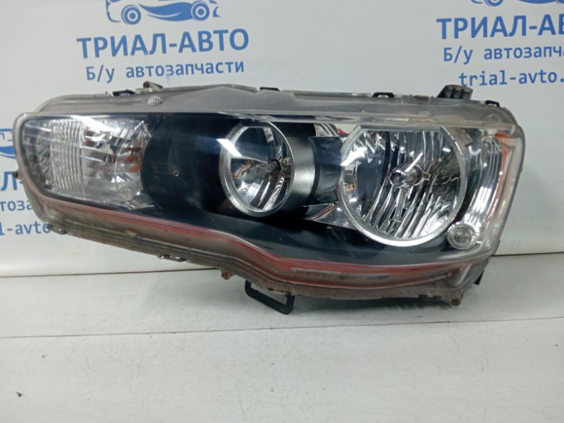 Фара левая Mitsubishi Lancer 2007-2017 10 1.5 бензин 4a91 8301B259 Б/У