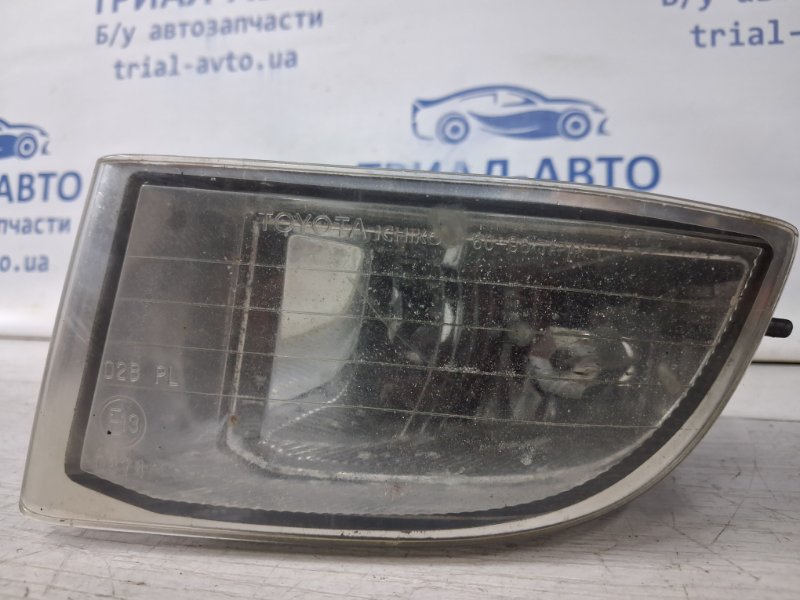 Фара противотуманная левая Toyota Prado 2002-2009 J120 4.0 1GR-FE 8122160070 Б/У