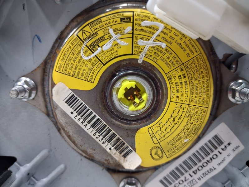 Подушка безопасности в руль CX 7 2006-2012 ER 2.3 бензин 	L3VDT