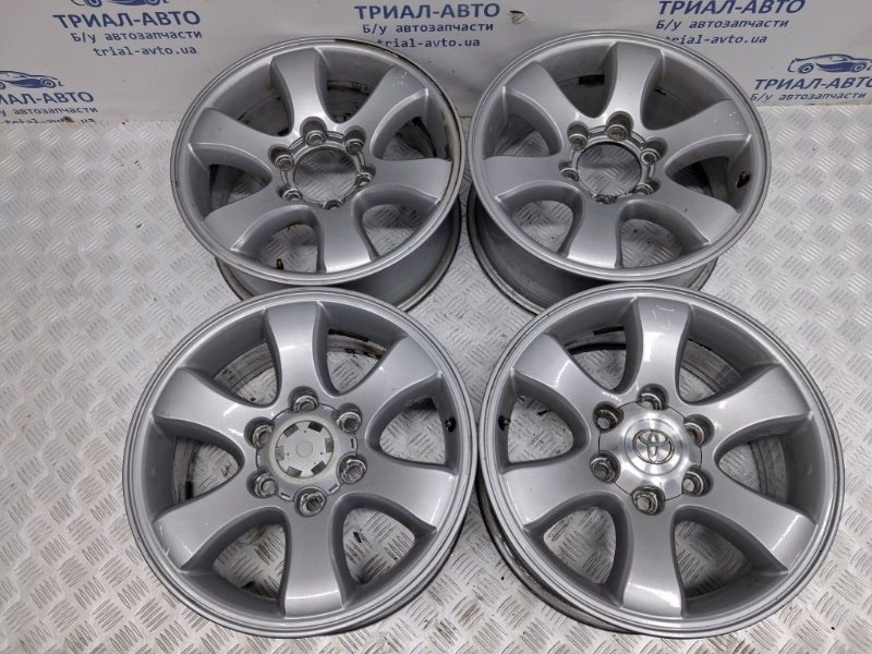 Диски титан комплект R17 Toyota Prado 2002-2009 J120 4.0 1GR-FE 4261135300 Б/У