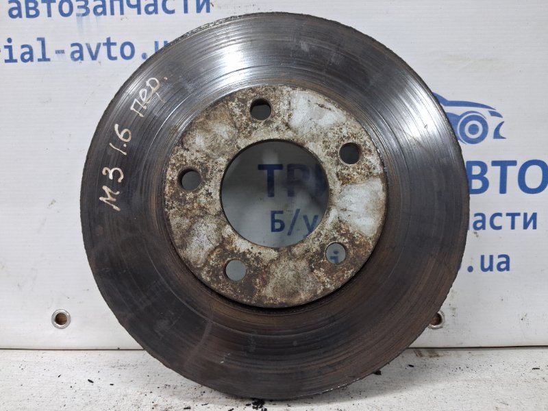 Диск тормозной передний Mazda 3 2003-2009 BK 1.6 бензин Z6 C24Y3325XB Б/У