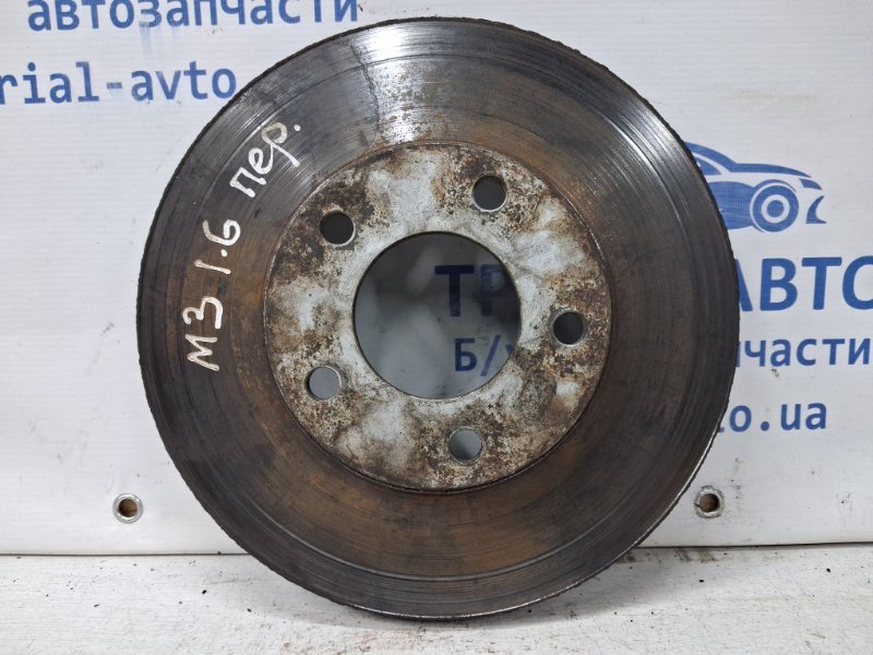 Диск тормозной передний Mazda 3 2003-2009 BK 1.6 бензин Z6 C24Y3325XB Б/У