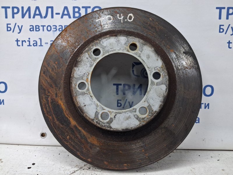 Диск тормозной передний Toyota Prado 2002-2009 J120 4.0 1GR-FE 4351260150 Б/У