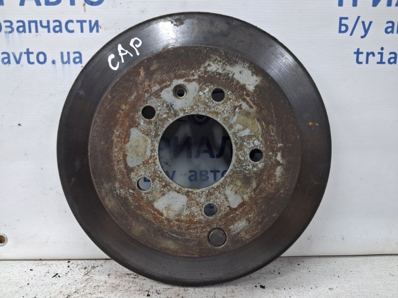 Диск тормозной задний Chevrolet Captiva 2006-2011 C100 2.4 бензин Z24SED 96625873 Б/У