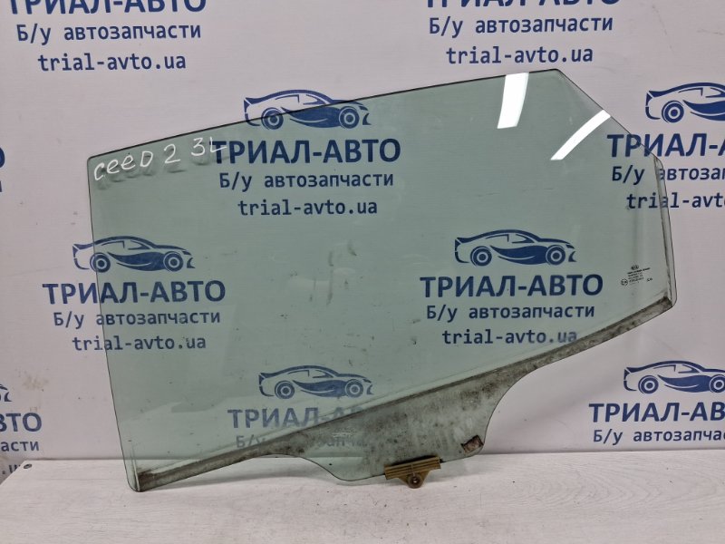 Стекло двери заднее левое Kia Ceed 2012-2018 JD 1.6 diesel D4FB 83410A2000 Б/У