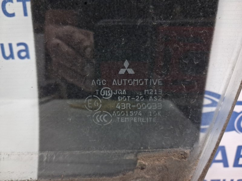 Стекло двери переднее левое Mitsubishi Lancer 10 1.5 бензин 4a91