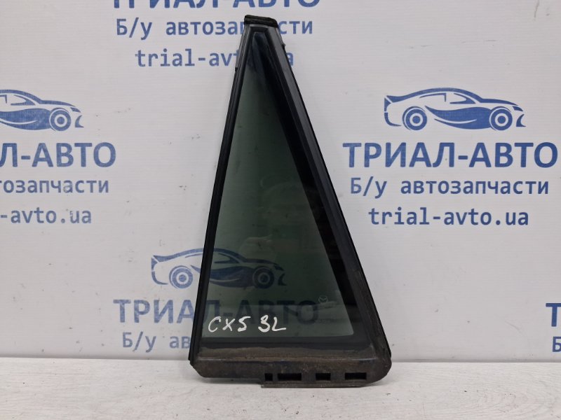 Стекло двери задней левой (форточка) Mazda CX 5 2011-2017 KE 2.2 diesel KA0H73661 Б/У