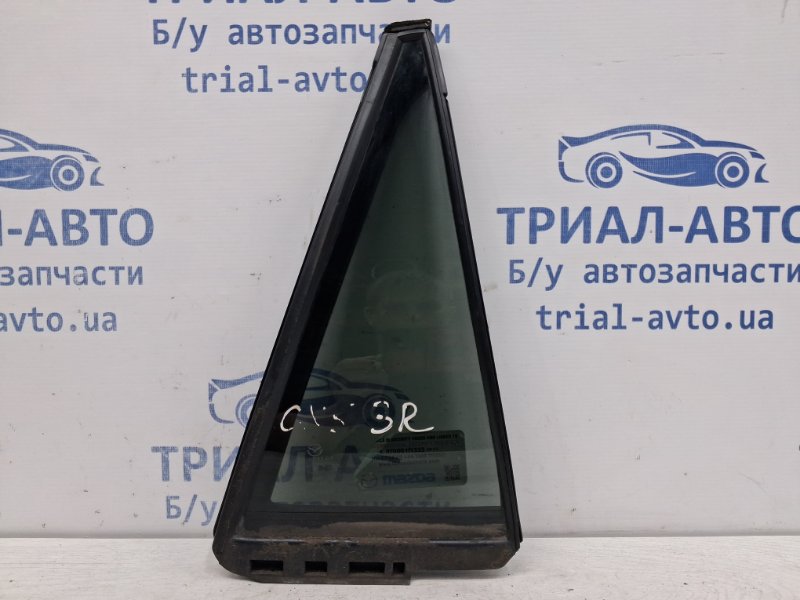 Стекло двери задней правой (форточка) Mazda CX 5 2011-2017 KE 2.2 diesel KA0H72661 Б/У