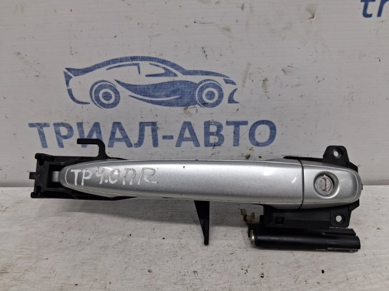 Ручка двери внешняя передняя правая Toyota Prado 2002-2009 J120 4.0 1GR-FE 6920128010 Б/У