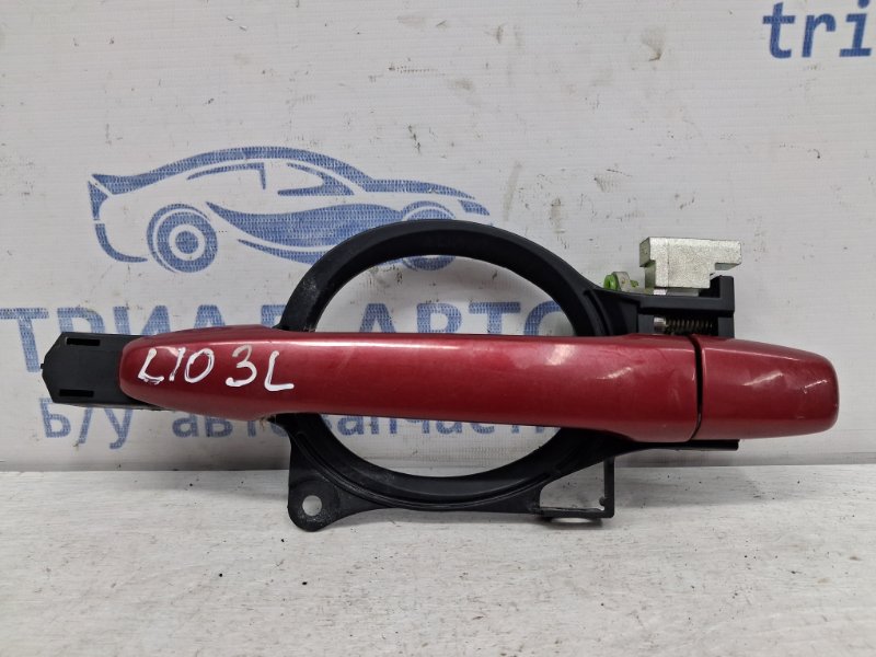 Ручка двери внешняя задняя левая Mitsubishi Lancer 2007-2017 10 1.5 бензин 4a91 5716A013RA Б/У
