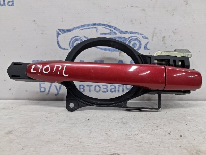 Ручка двери внешняя передняя левая Mitsubishi Lancer 2007-2017 10 1.5 бензин 4a91 5716A013RA Б/У