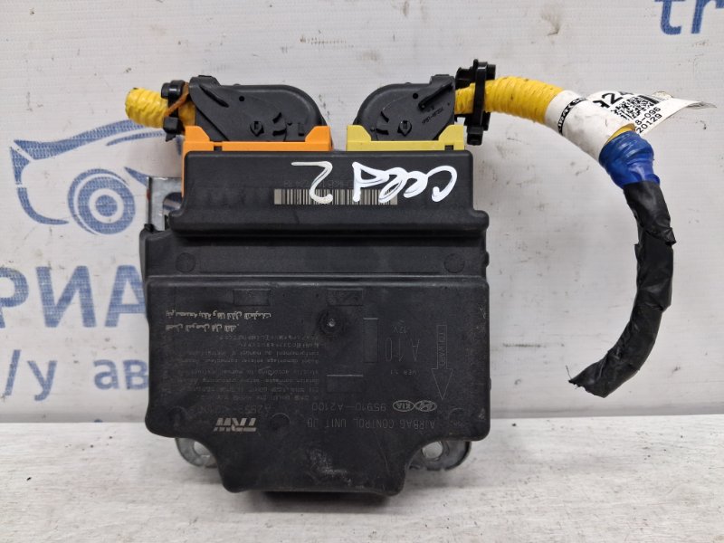 Блок AIRBAG Kia Ceed 2012-2018 JD 1.6 diesel D4FB 95910A2100 Б/У