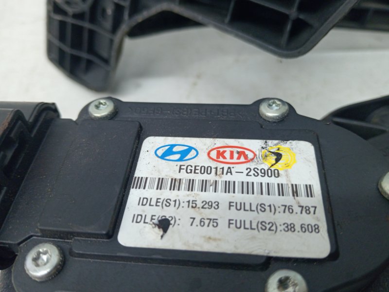 Педаль газа Sportage 2010-2016 SL 1.7 diesel D4FD