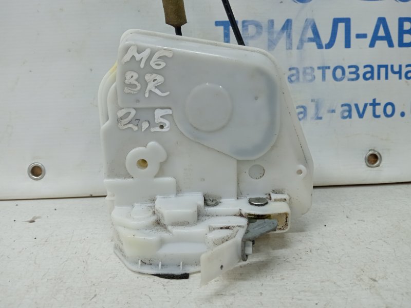 Замок двери задний правый Mazda 6 2007-2013 GH 2.5 бензин L5-VE GS1F72310 Б/У