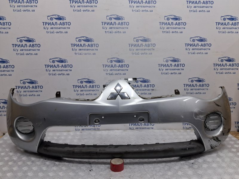 Бампер передний Mitsubishi L200 2006-2015 KB 2.5 Diesel 4D56 6400A746WA Б/У