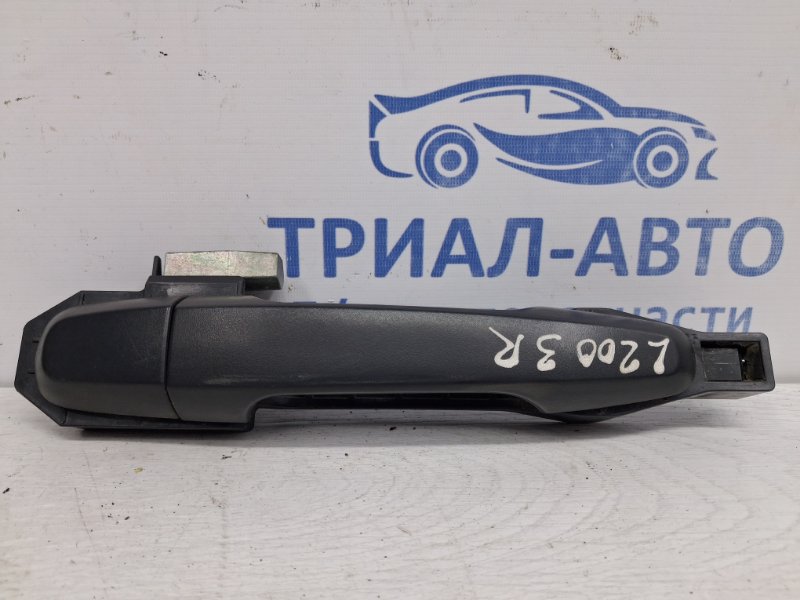 Ручка двери внешняя задняя правая Mitsubishi L200 2006-2015 KB 2.5 Diesel 4D56 5716A032 Б/У