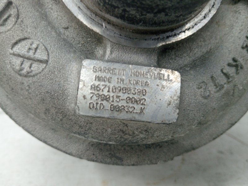 Турбина Korando 2010-2019 C200 2.0 diesel D20Dt