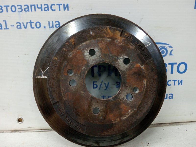 Диск тормозной задний SsangYong Korando 2010-2019 C200 2.0 diesel D20Dt 4840134100 Б/У