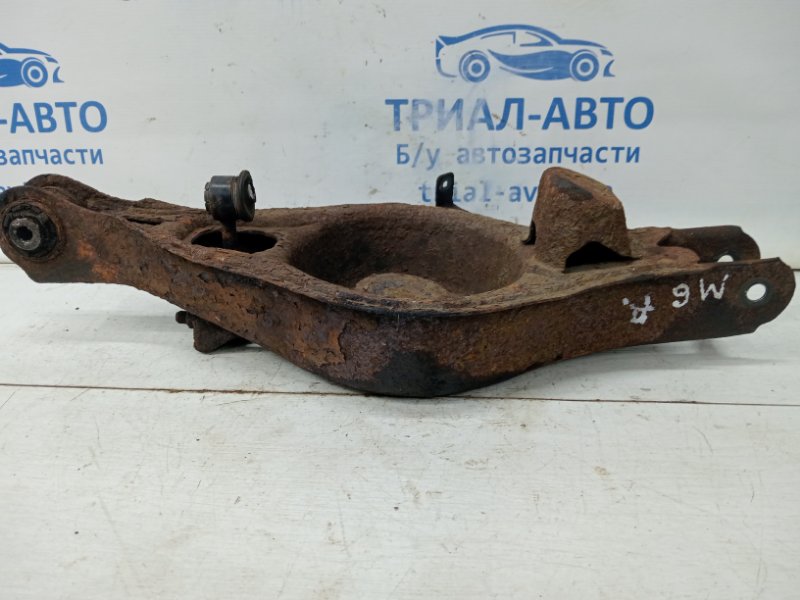 Рычаг задней подвески нижний поперечный (под пружину) Mazda 6 2007-2013 GH 2.5 бензин L5-VE GSY128300 Б/У