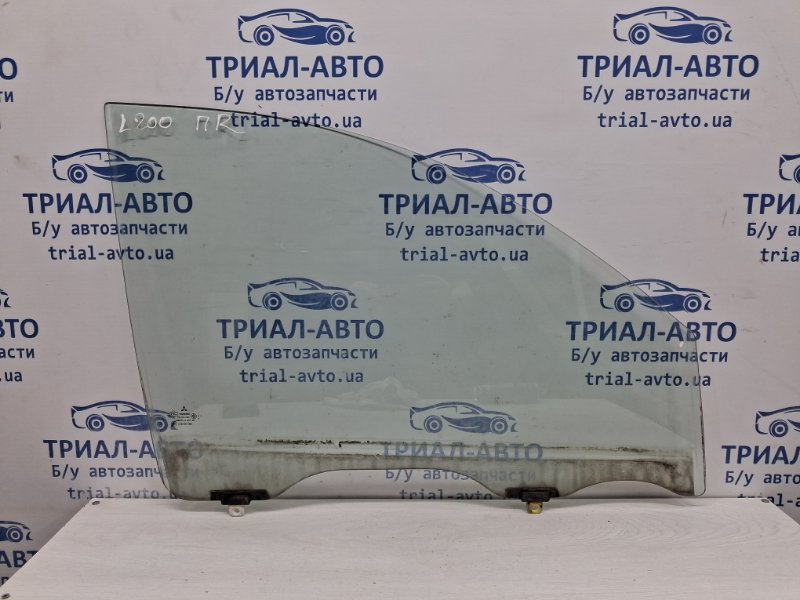 Стекло двери переднее правое Mitsubishi L200 2006-2015 KB 2.5 Diesel 4D56 5706A426 Б/У