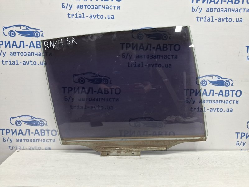 Стекло двери заднее правое Toyota RAV 4 2005-2016 A30 2.0 бензин 1AZFE 6810342120 Б/У